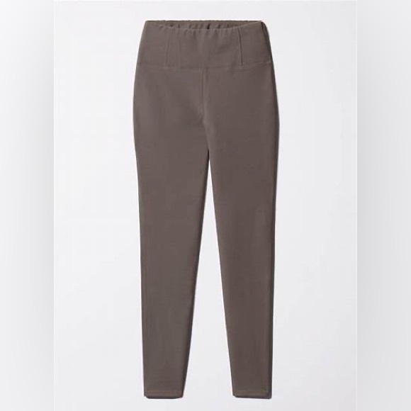 Aritzia Wilfred Free Taupe Daria Pant Leggings size XS Brand New - Picture 3 of 6